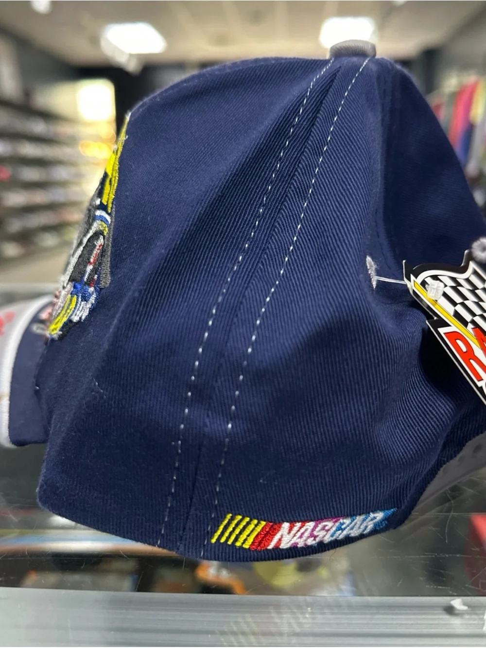 VTG Y2k Racing Champions Nascar Jimmie Johnson #48 Team Lowe's Racing hat Defect